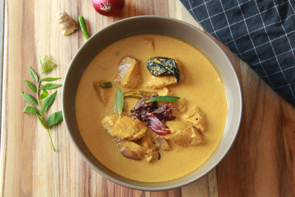 Kerala style fish curry